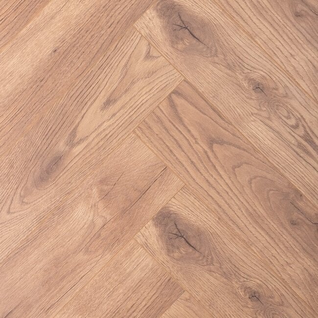 Velluto Eiken Natuur 8cm Visgraat Laminaat